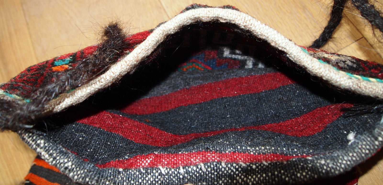 Handmade vintage Turkish Anatolian bag, 1970s