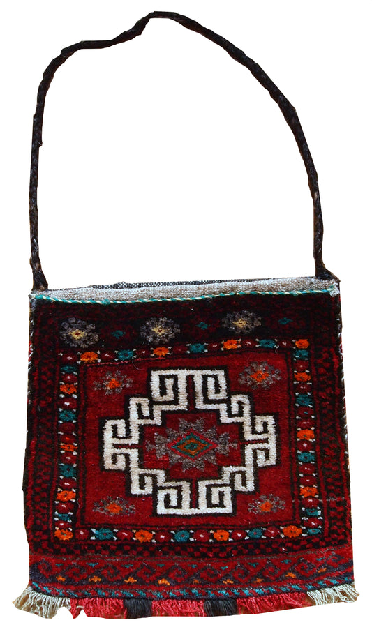 Handmade vintage Turkish Anatolian bag, 1970s