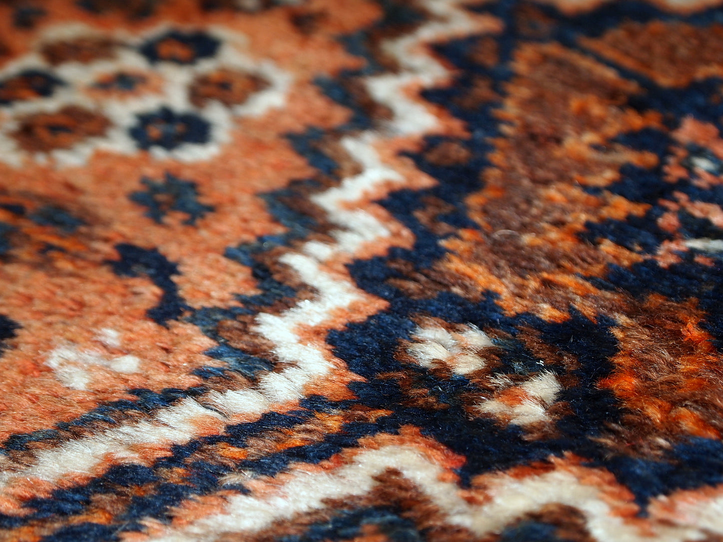 Handmade antique collectible Persian Shiraz bagface, 1900s