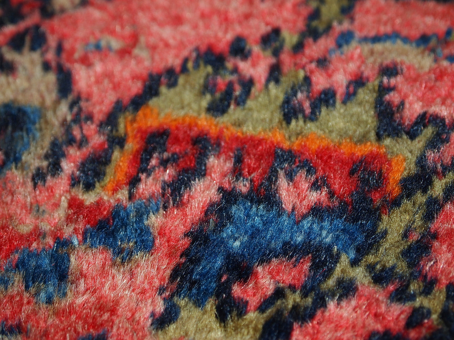 Handmade antique Persian Malayer rug, 1920s
