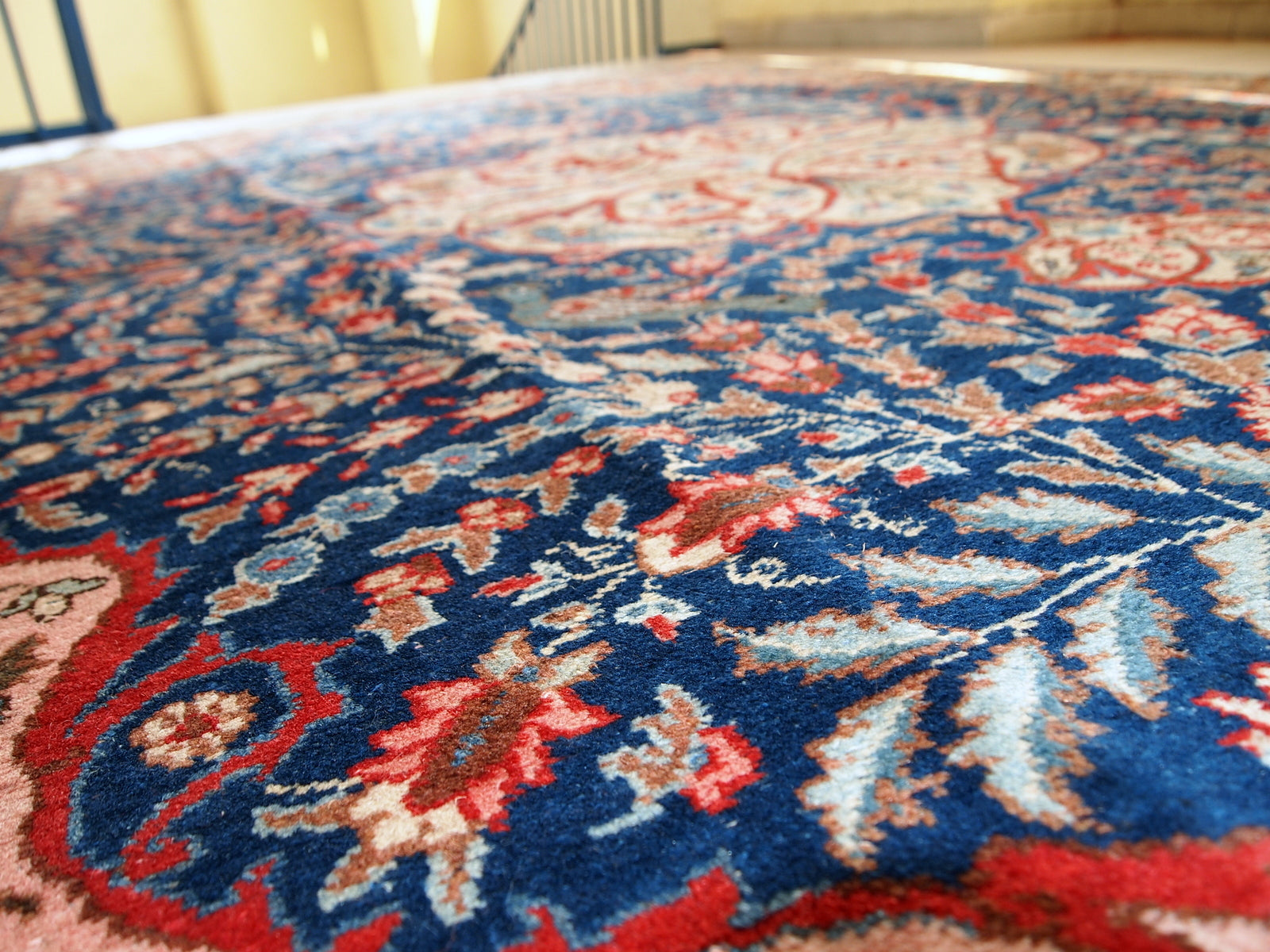 Handmade antique Persian Tabriz rug, 1920s