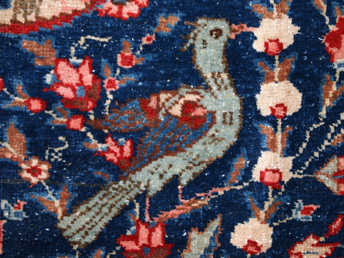 Handmade antique Persian Tabriz rug 6,2' x 9.5' (190cm x 292cm) 1920s - 1C409