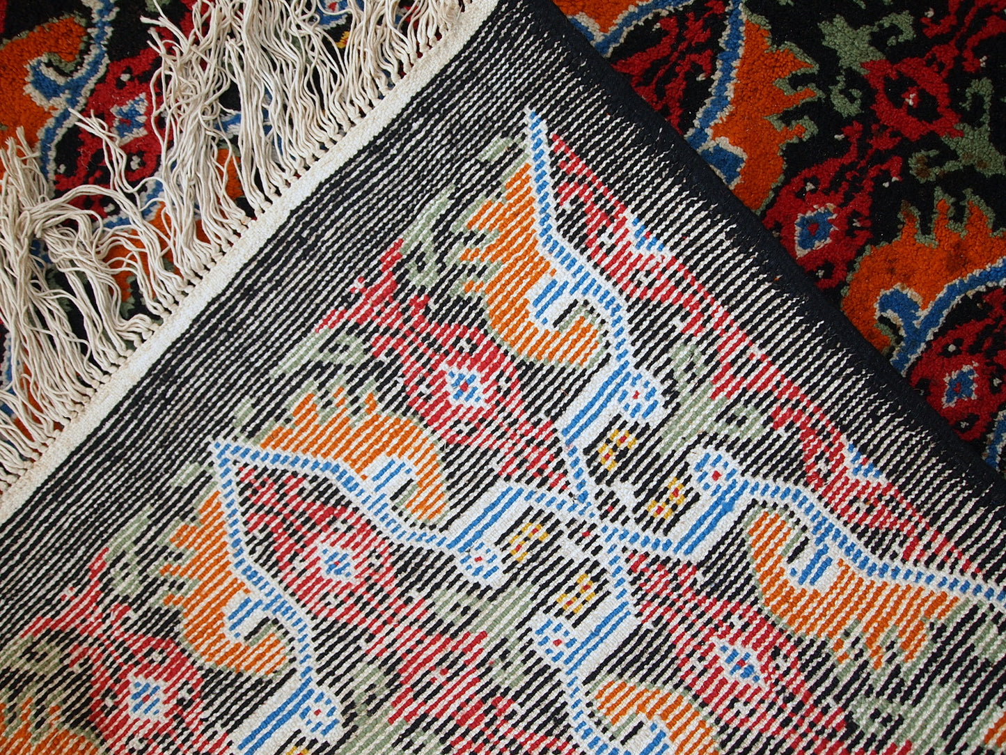 Vintage Moroccan Berber rug, 1970s
