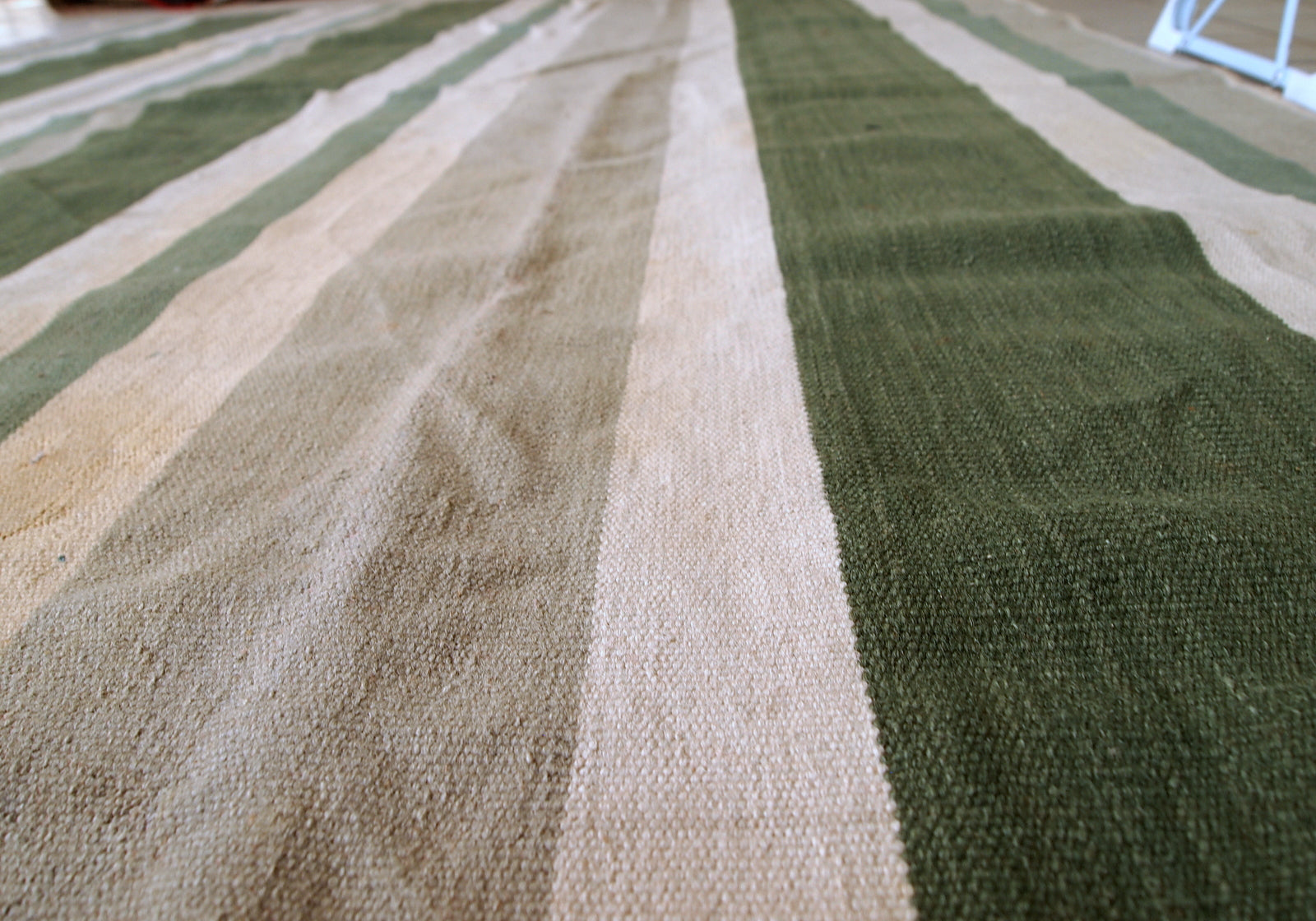 Handmade antique Indian Dhurri kilim, 1930s