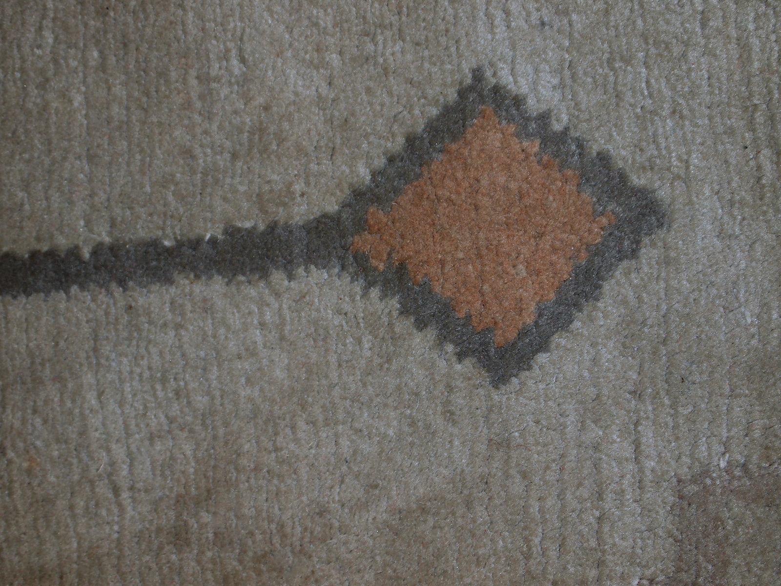 Handmade vintage Tibetan Khaden rug, 1960s