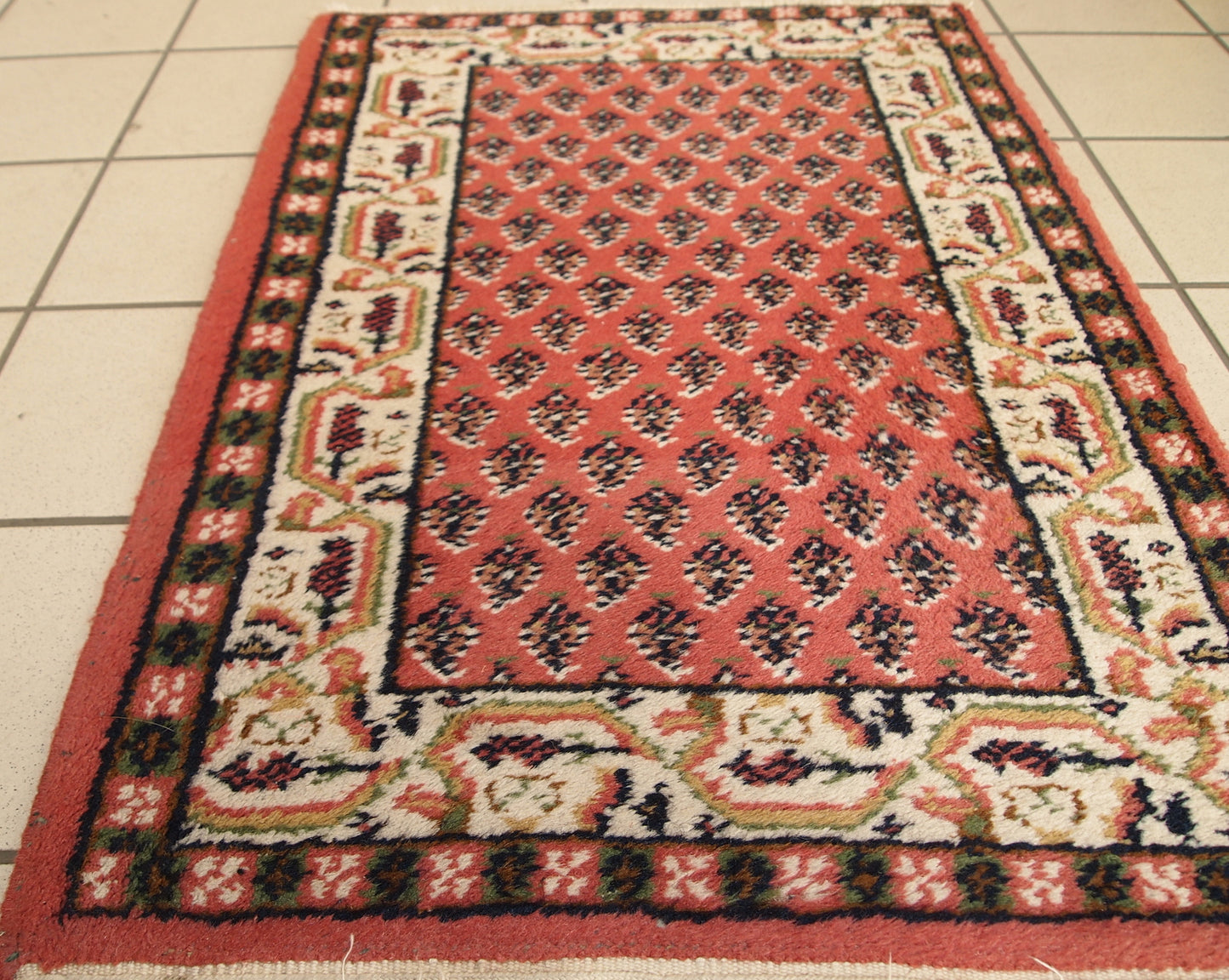 Handmade vintage Indo-Seraband rug, 1970s
