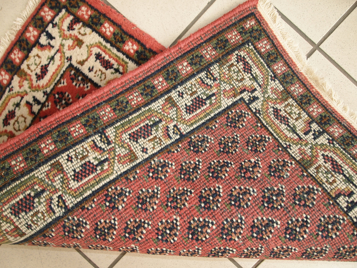 Handmade vintage Indo-Seraband rug, 1970s