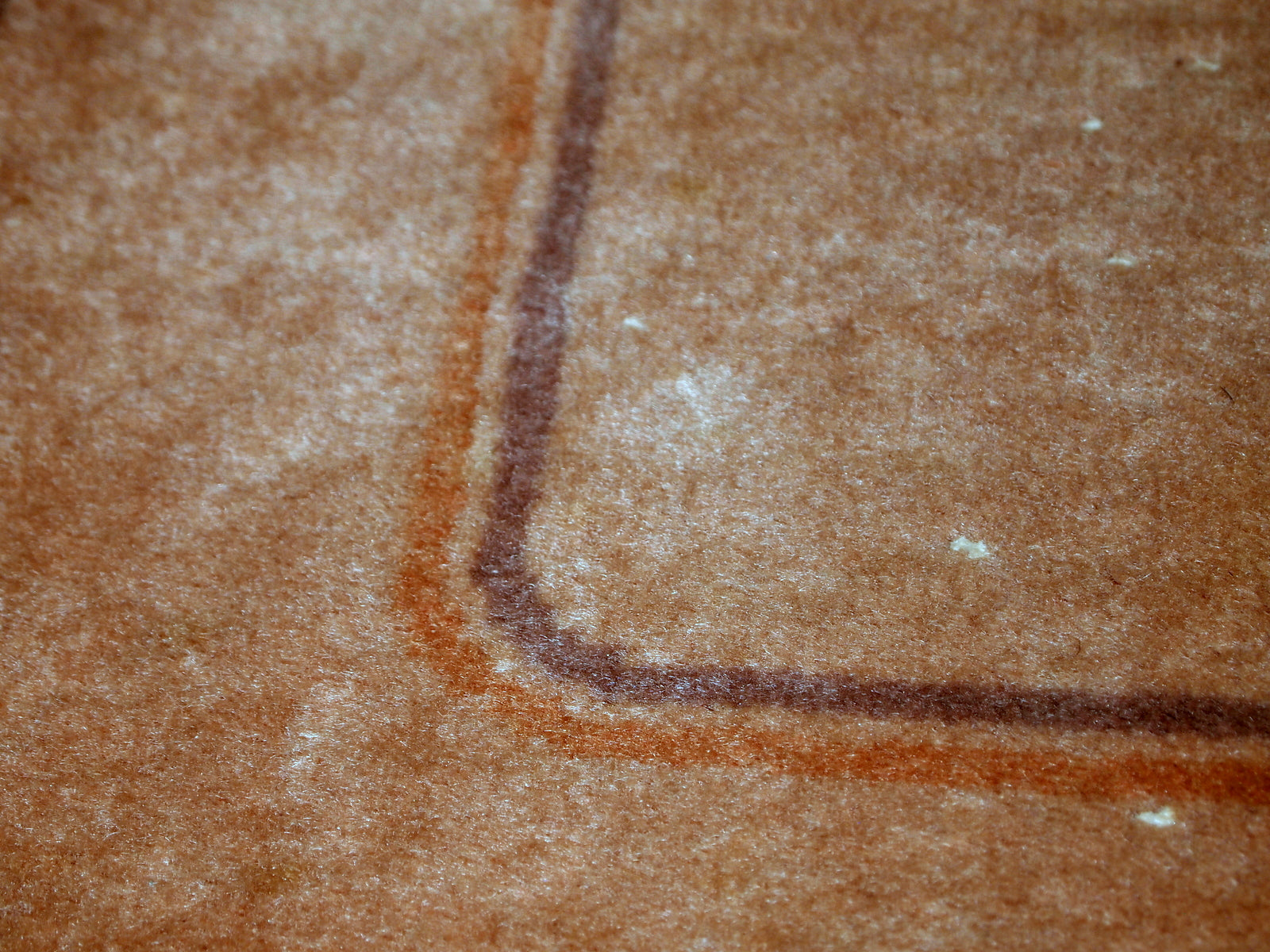 Handmade vintage Art Deco Chinese rug, 1950s