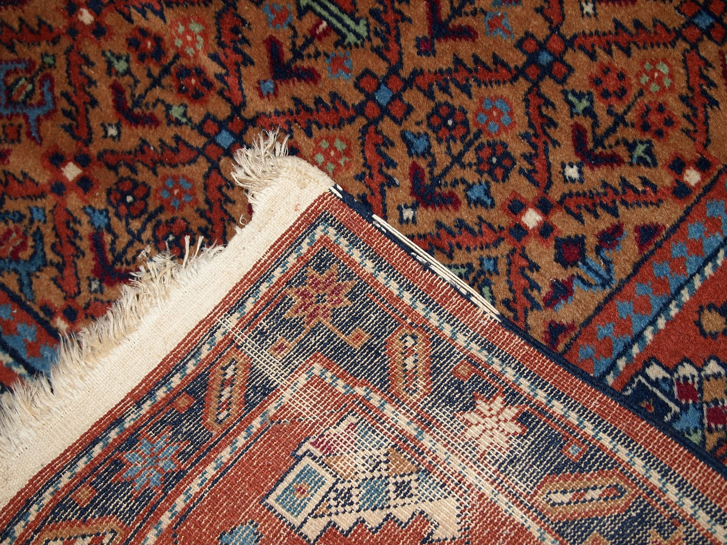 Vintage Persian Hamadan runner, 1960s