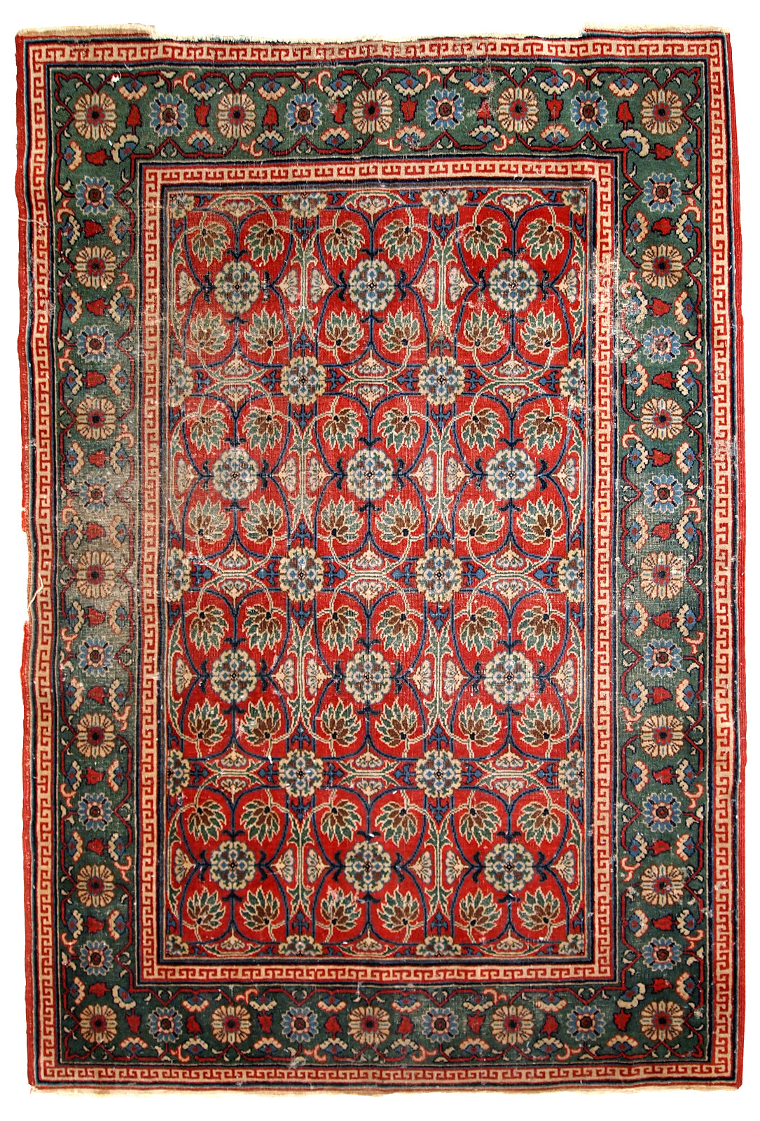 Handmade antique East Turkestan Khotan rug, 1900s