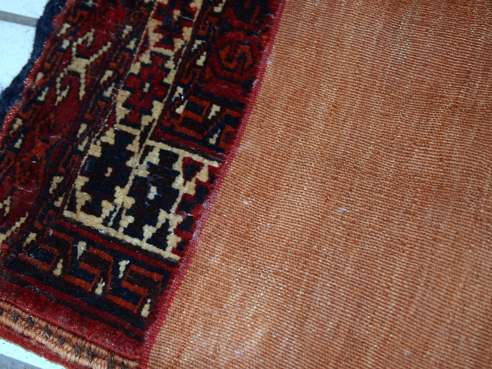 Handmade antique Turkmen Yomud torba bag, 1900s