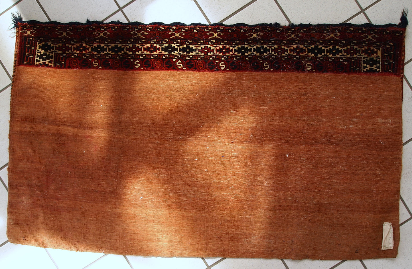 Handmade antique Turkmen Yomud torba bag, 1900s
