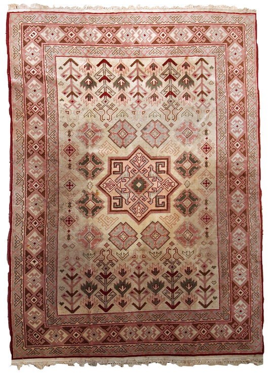 Handmade vintage Turkish Sivas rug 1960s