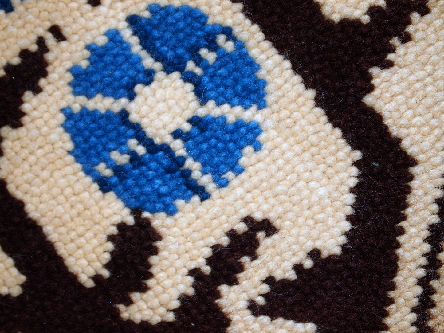 Vintage French Savonnerie rug 1970s