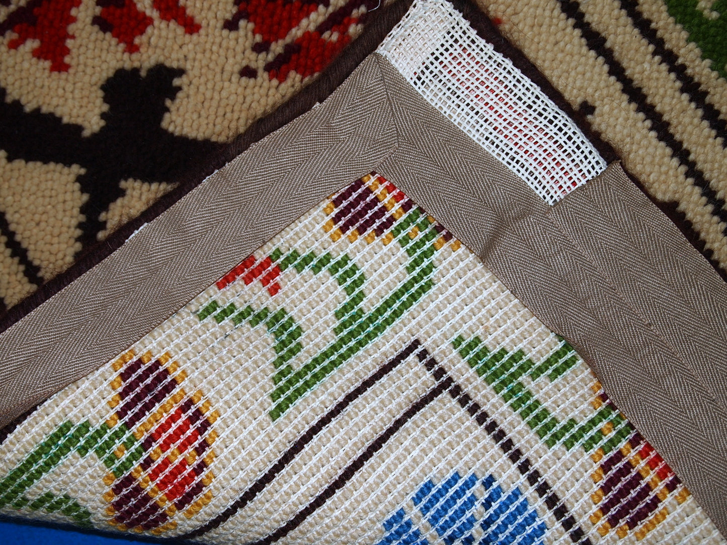 Vintage French Savonnerie rug 1970s