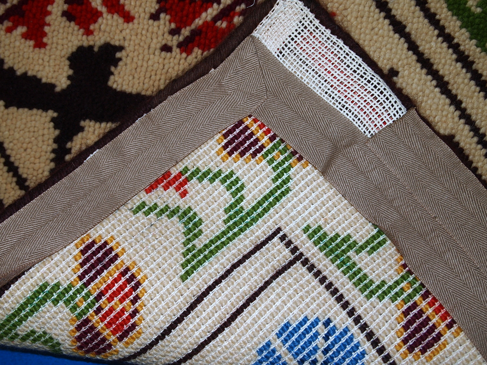 Vintage French Savonnerie rug 1970s