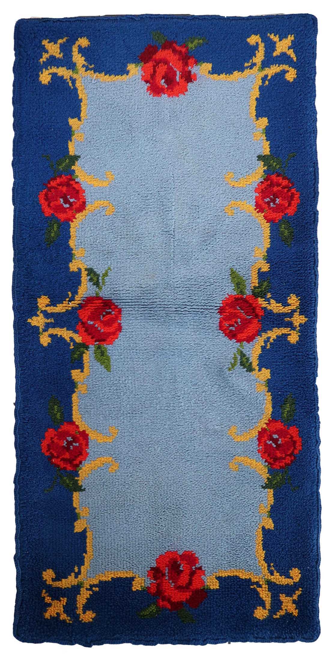 Vintage French Savonnerie rug 1960s