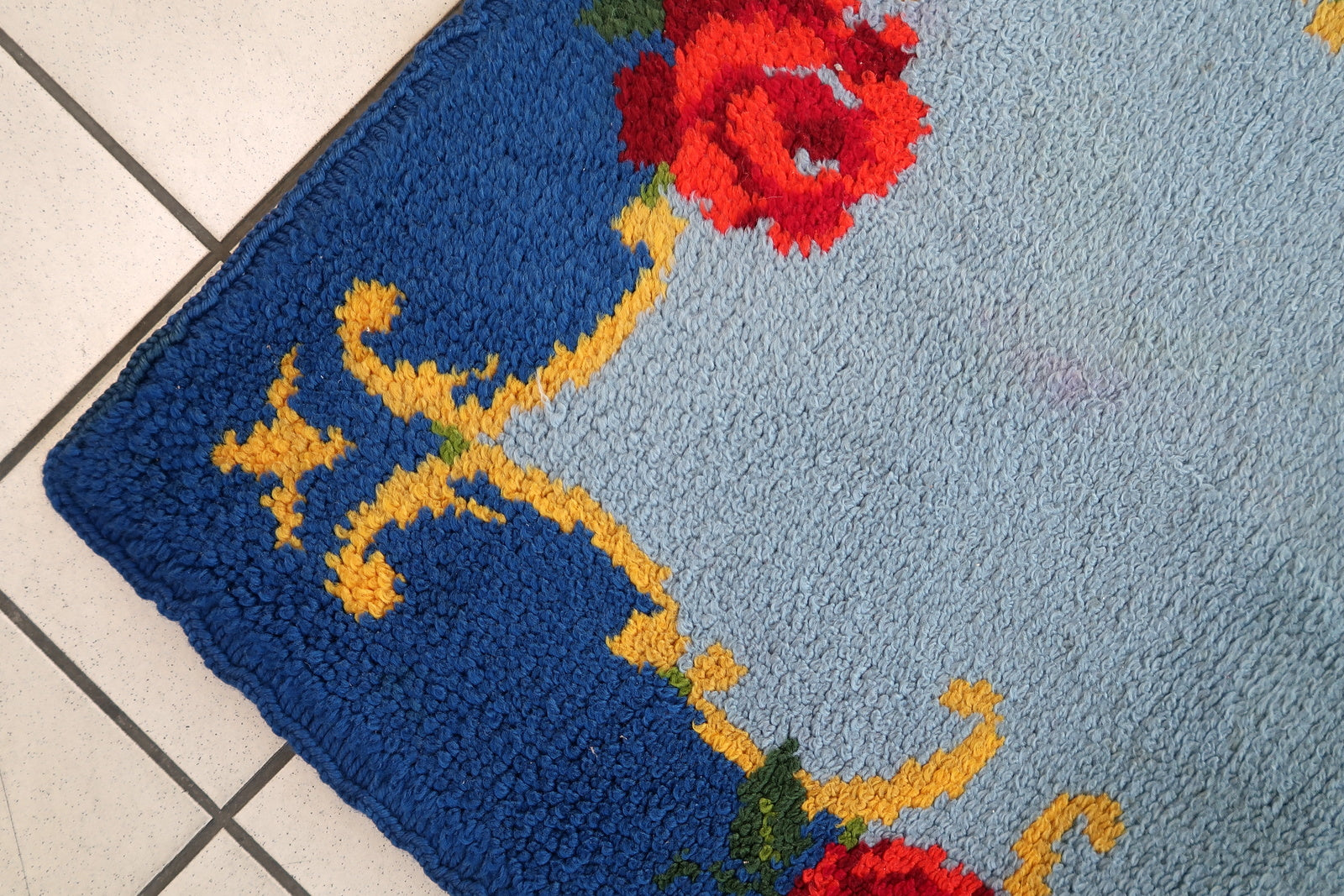Vintage French Savonnerie rug 1960s