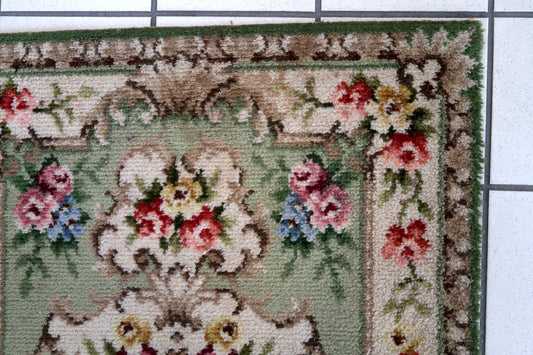 Vintage French Savonnerie rug 1960s