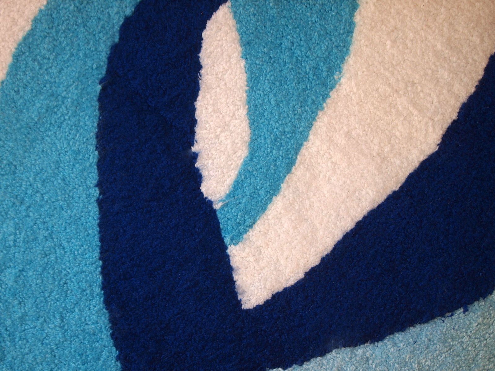 Handmade contemporary ORA French hooked rug 2021