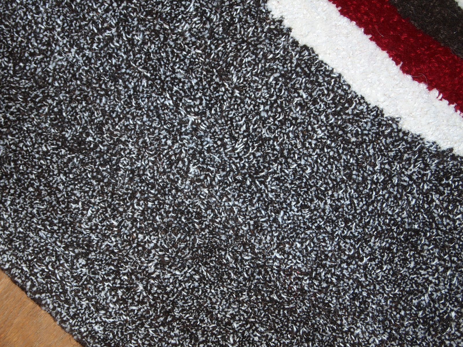 Handmade contemporary ORA French hooked rug 2021