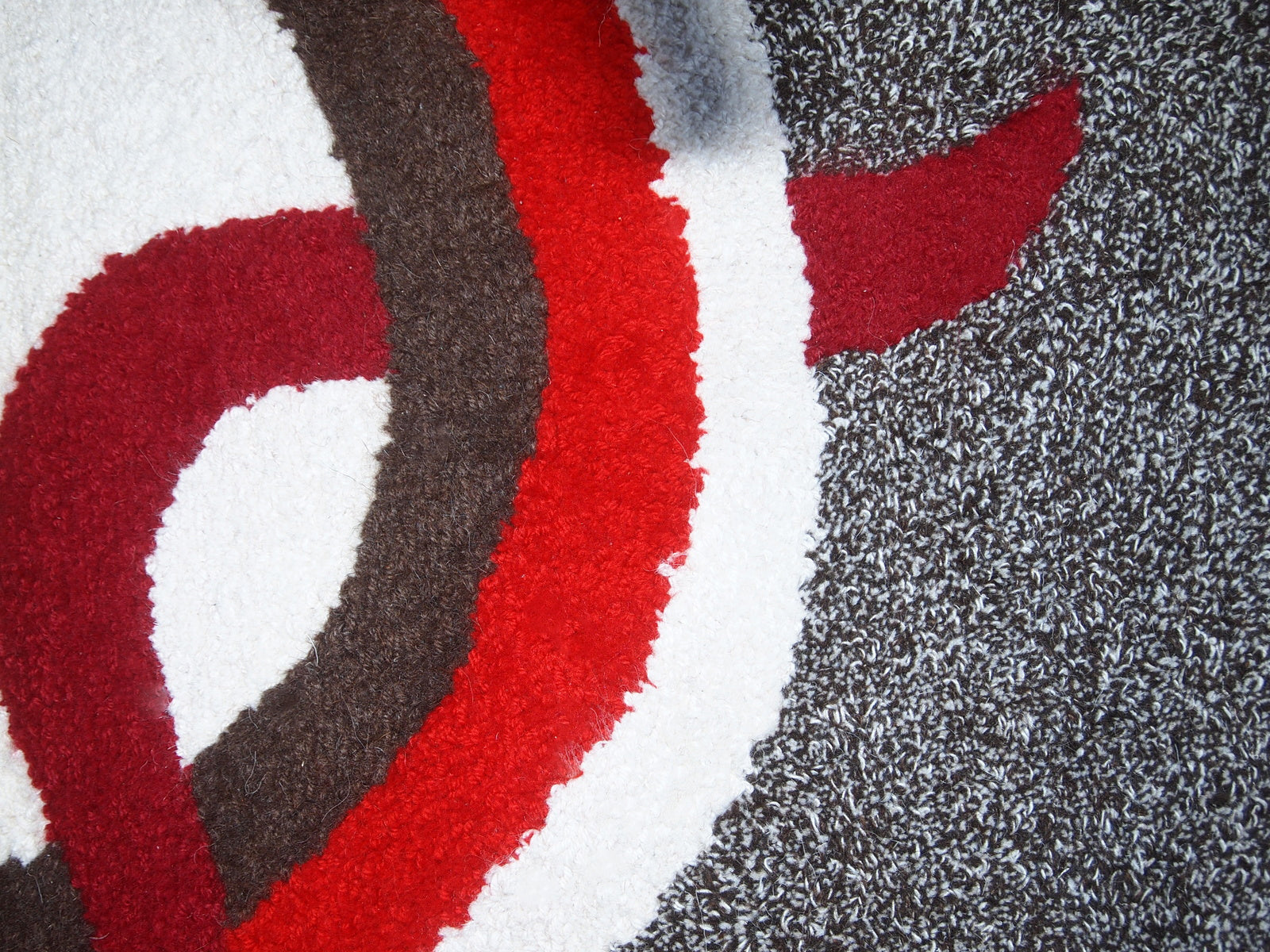 Handmade contemporary ORA French hooked rug 2021