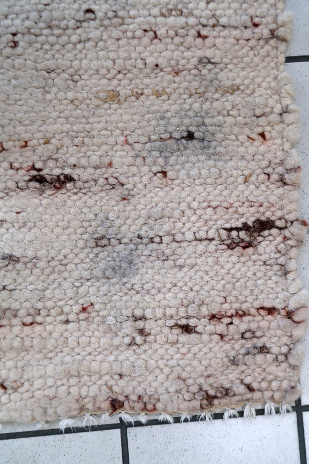 Handmade vintage Indian kilim 1970s