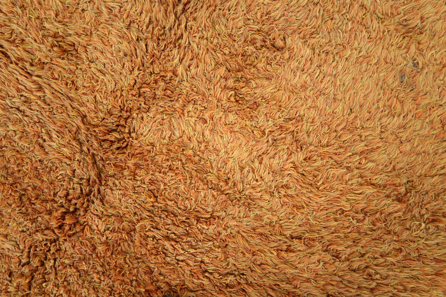 Handmade vintage Swedish Shag rug 1960s