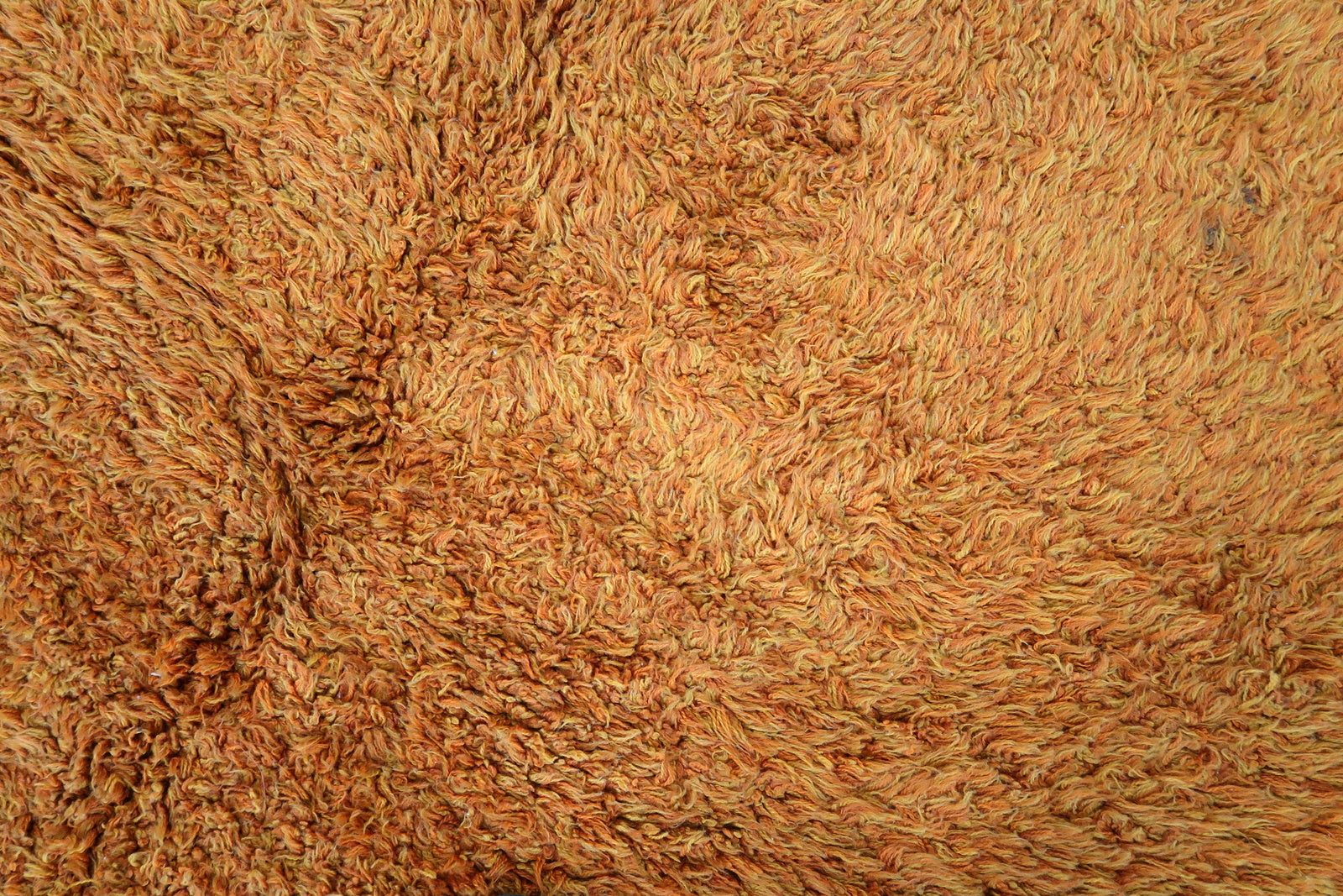 Handmade vintage Swedish Shag rug 1960s