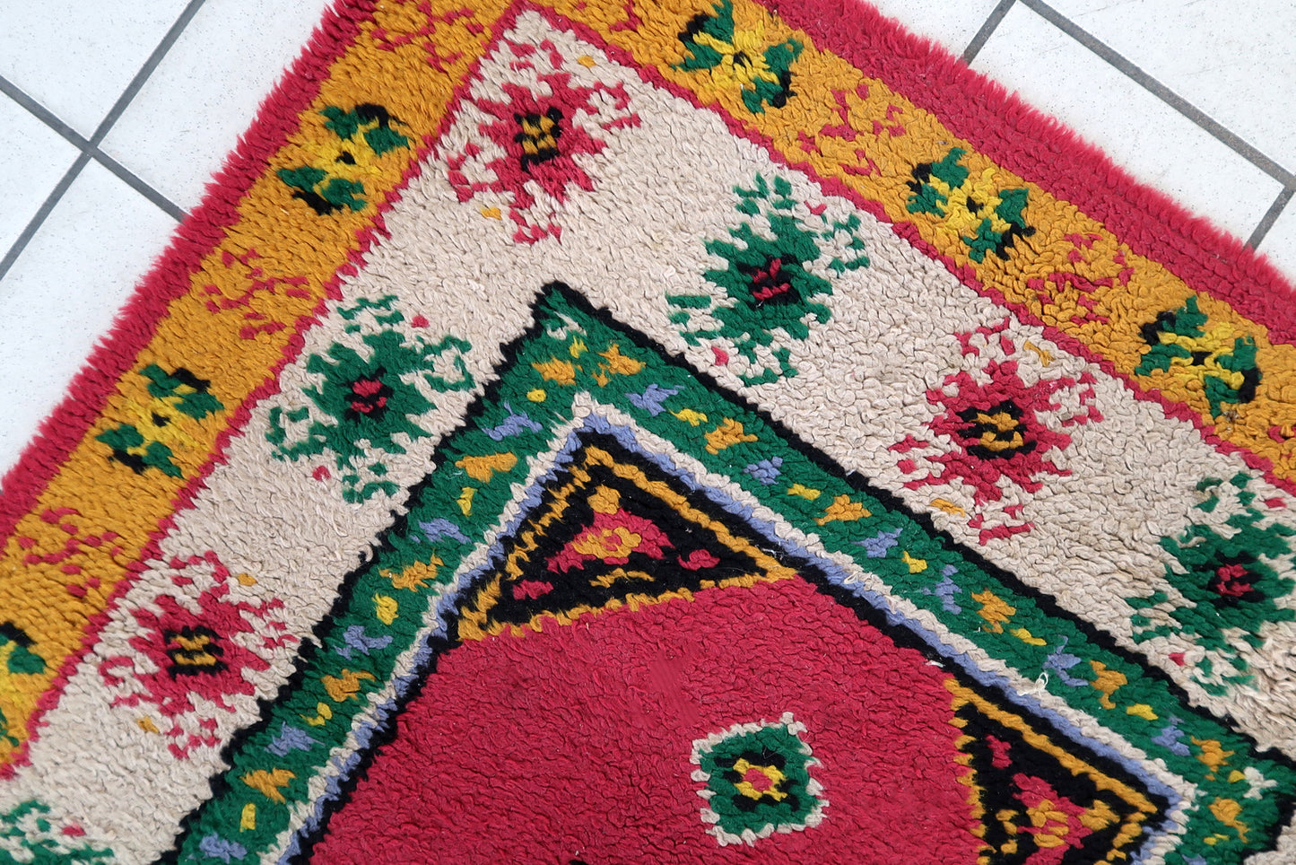 Vintage French Savonnerie rug 1960s