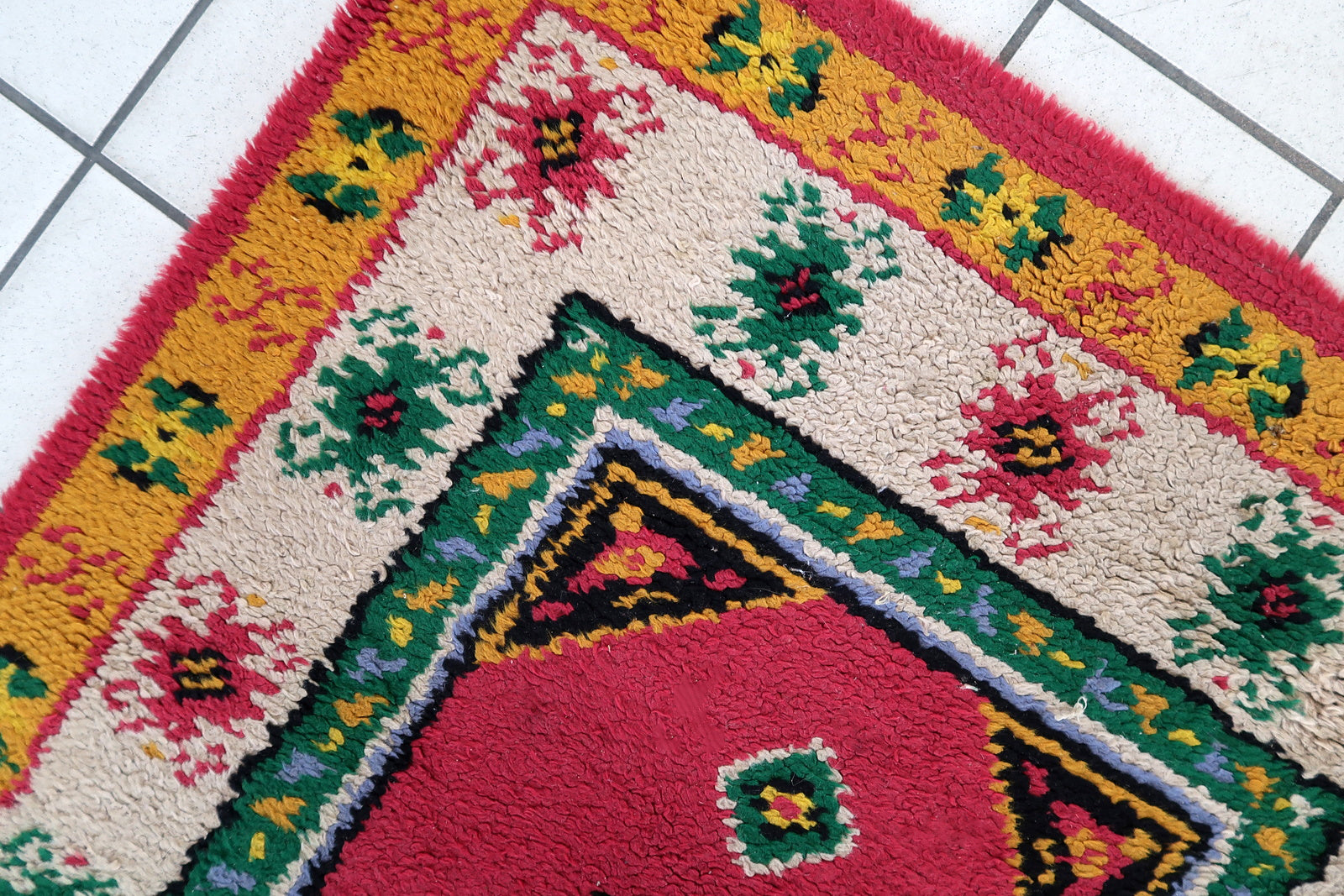 Vintage French Savonnerie rug 1960s