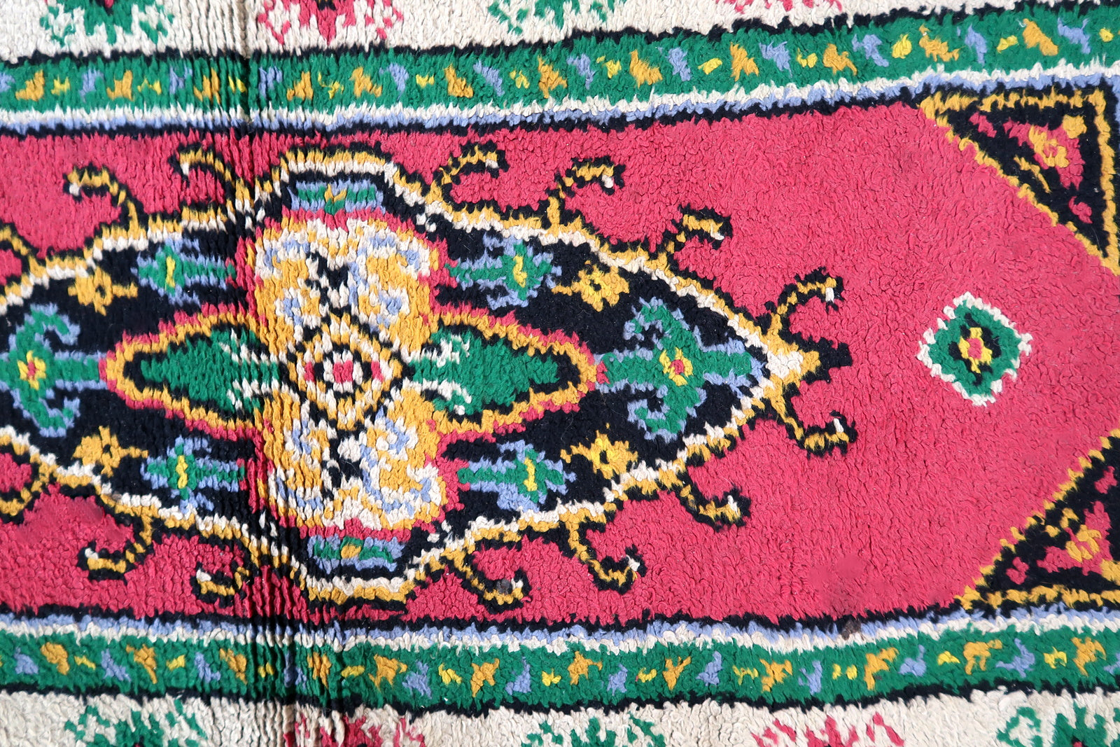 Vintage French Savonnerie rug 1960s
