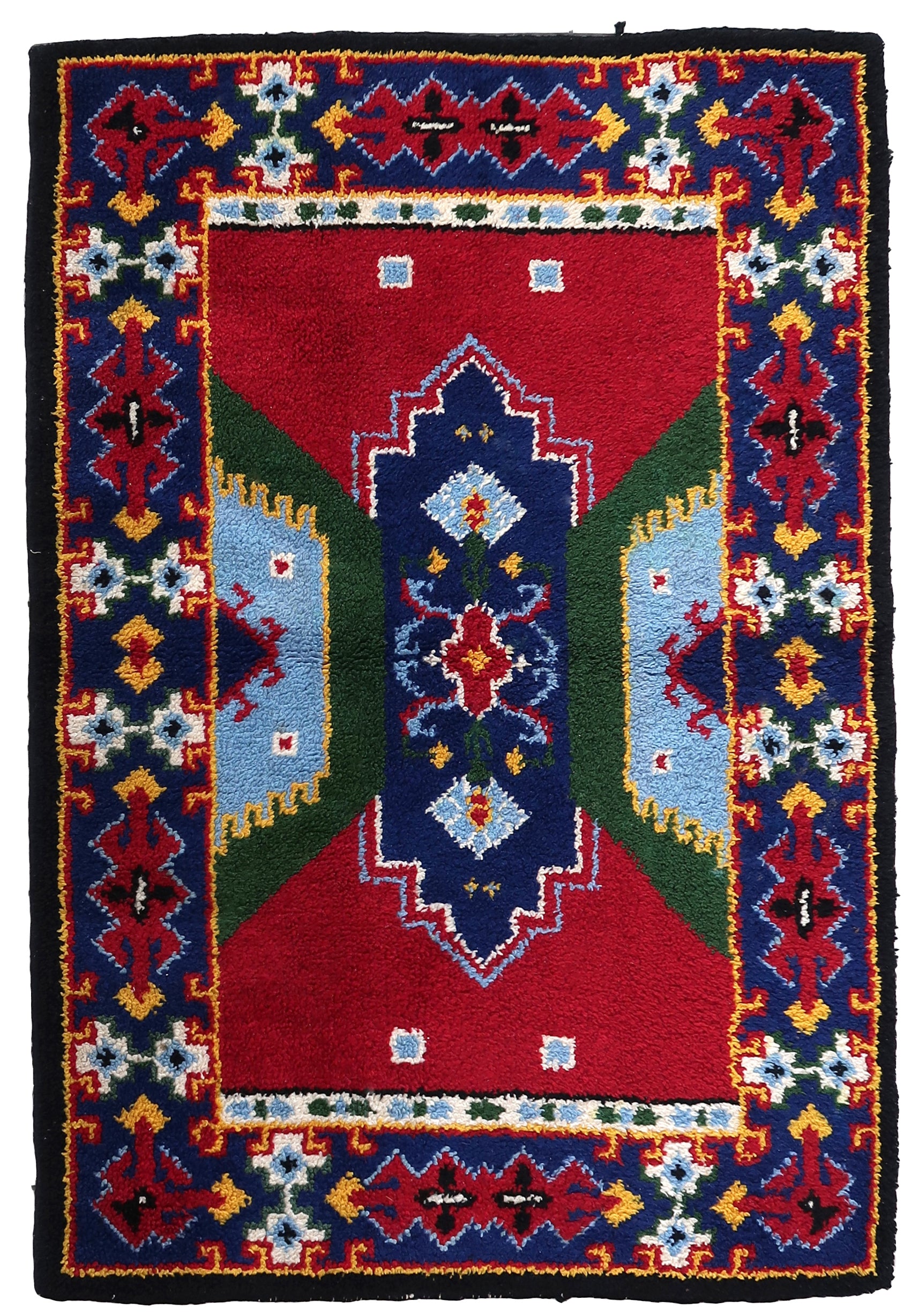 Vintage French Savonnerie rug 1950s