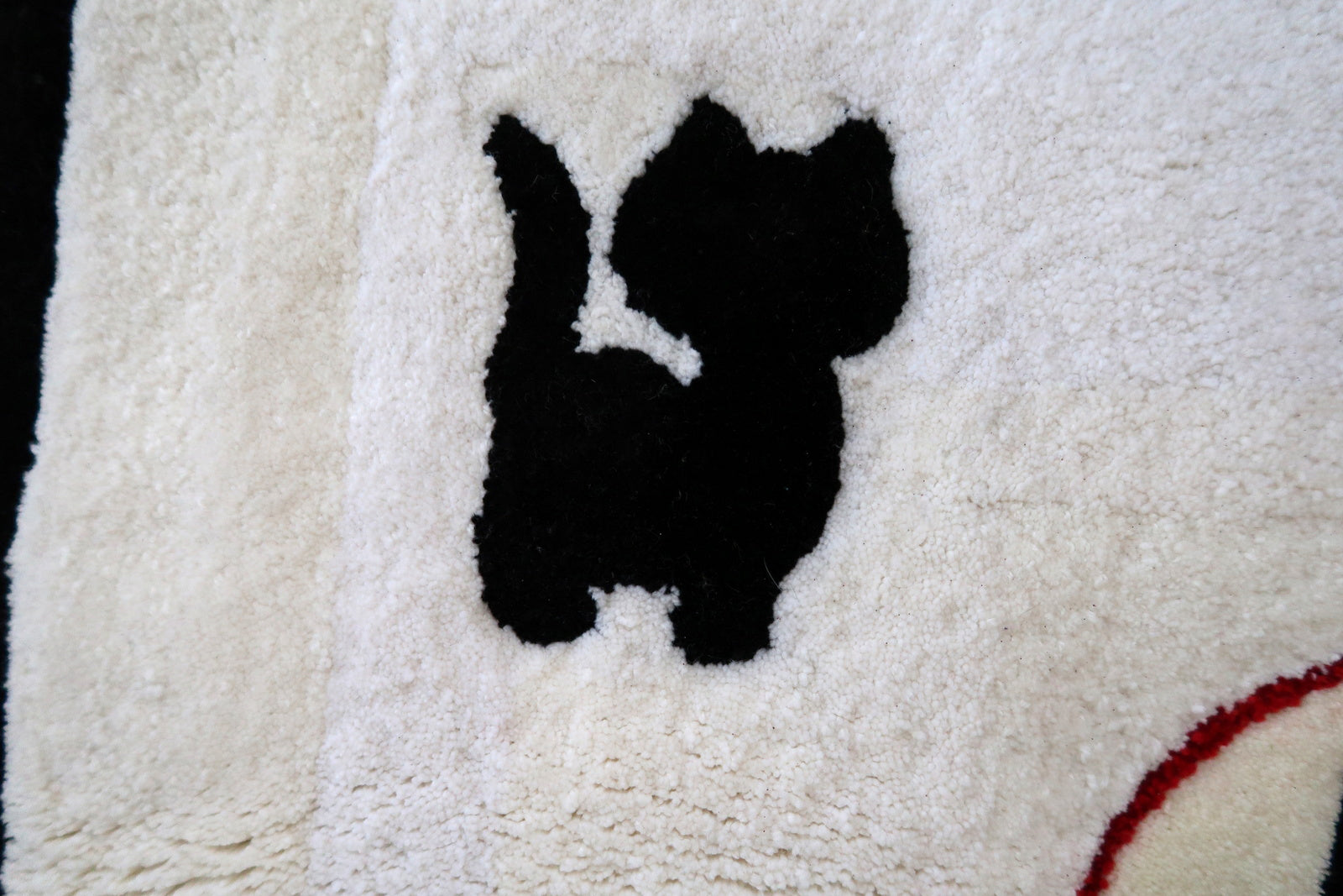 Handmade contemporary ORA French hooked rug 2021