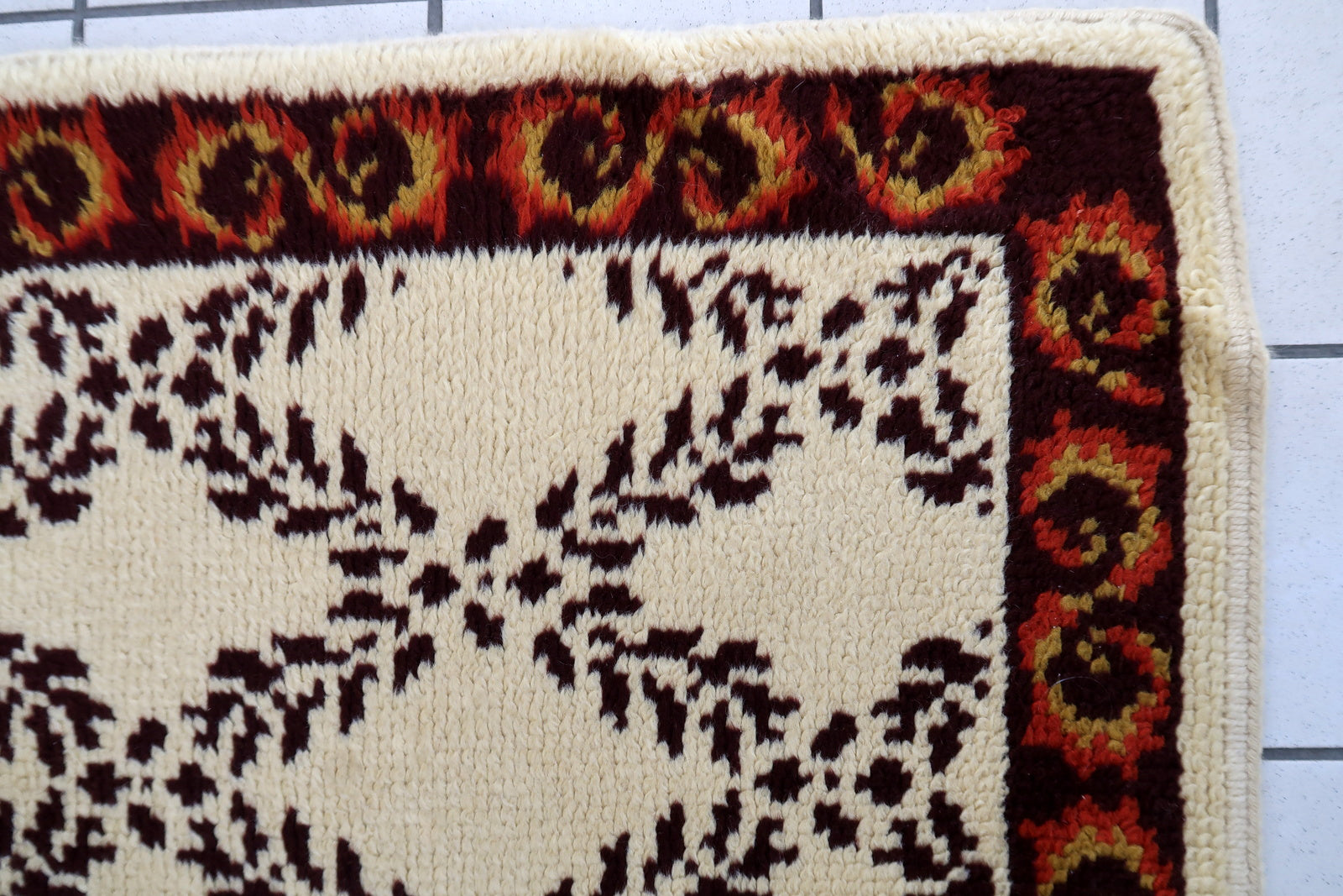 Vintage French Savonnerie rug 1960s