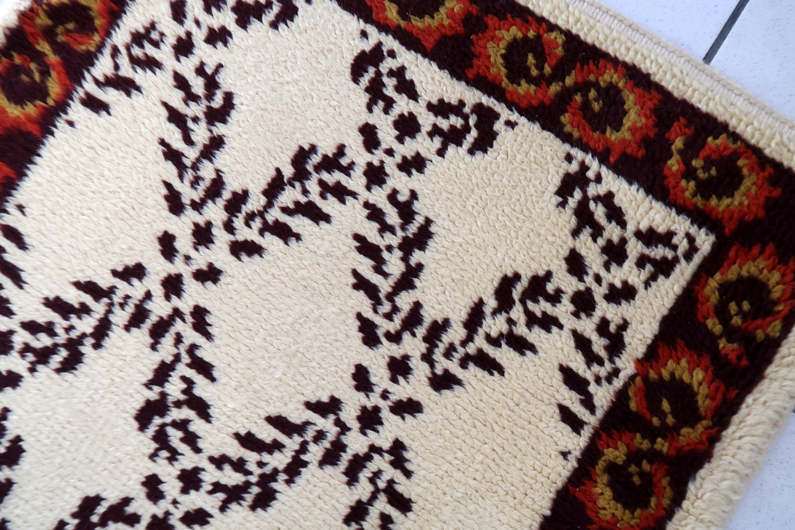 Vintage French Savonnerie rug 1960s