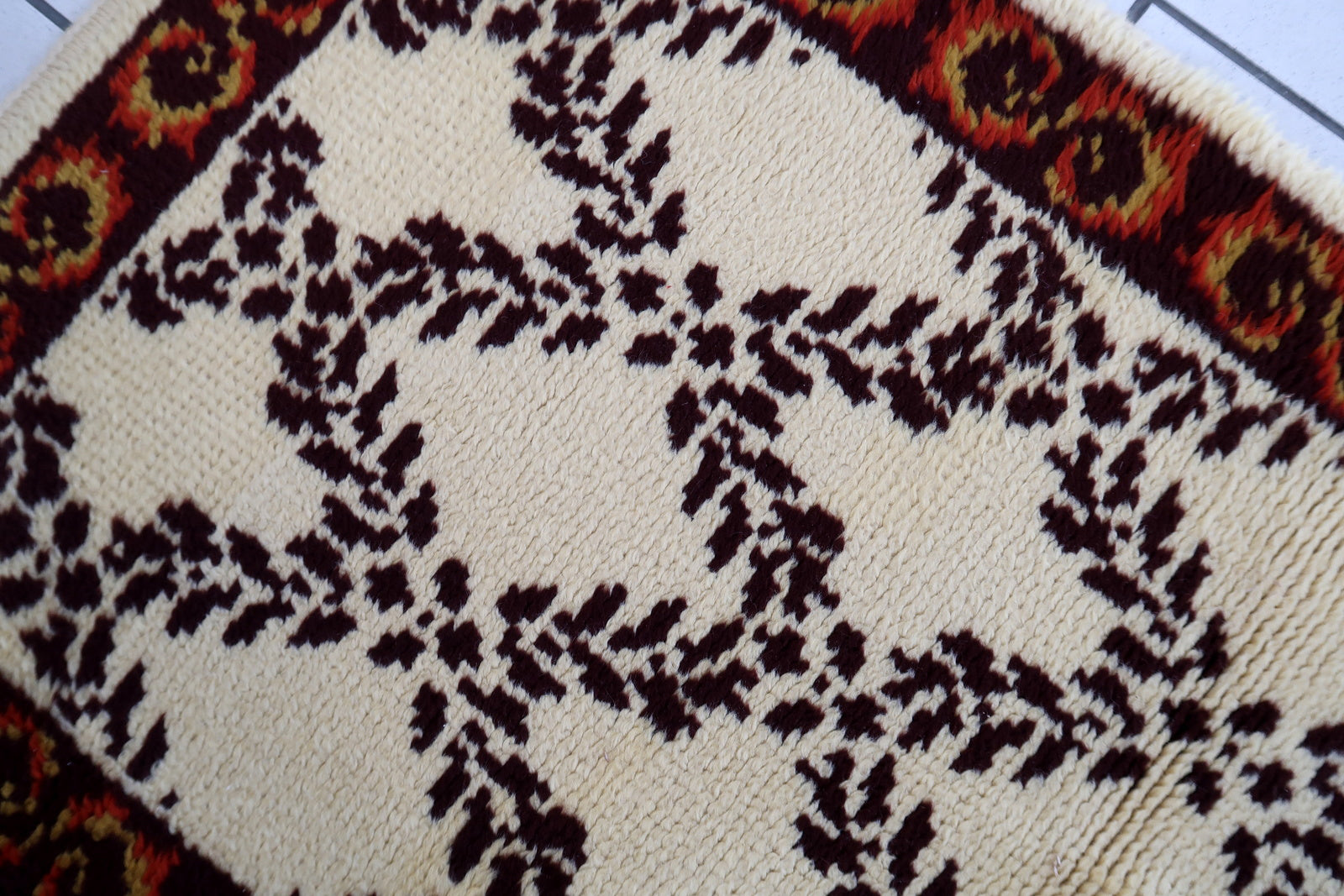 Vintage French Savonnerie rug 1960s