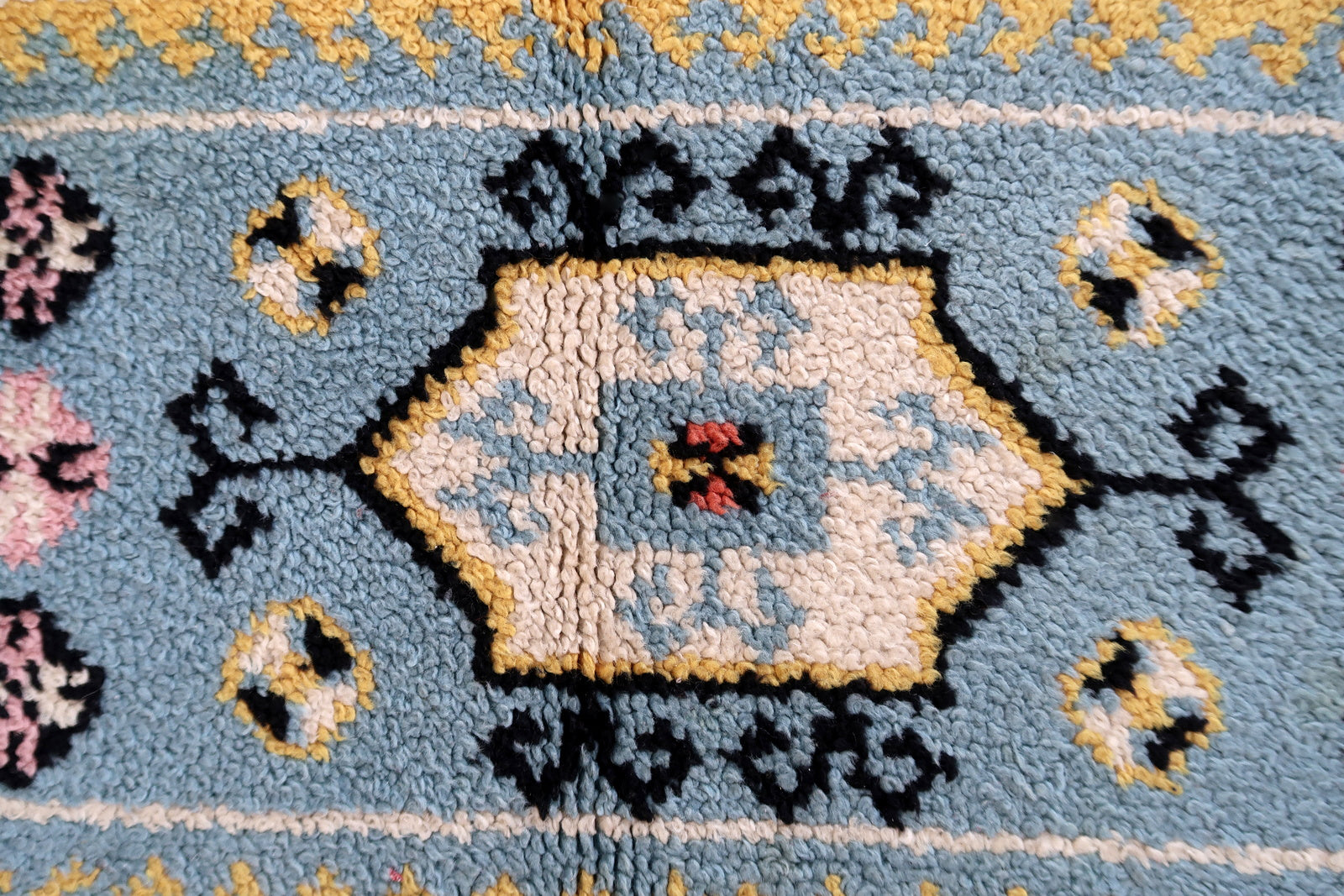 Vintage French Savonnerie rug 1960s