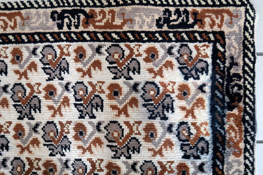 Vintage French Savonnerie rug 1960s