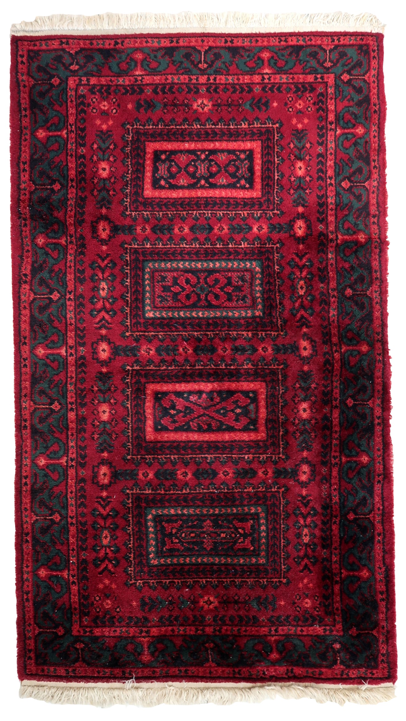 Vintage German Baluch style rug 1960s