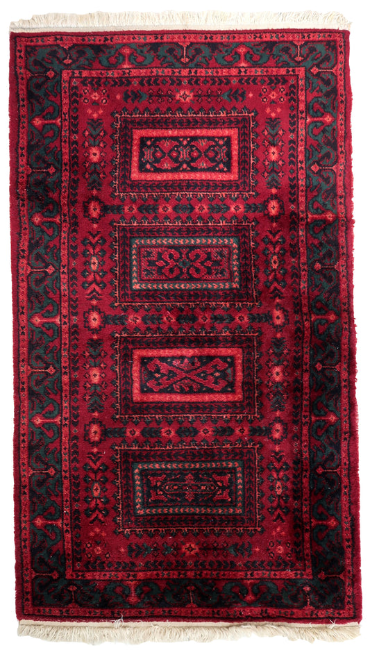 Vintage German Baluch style rug 1960s