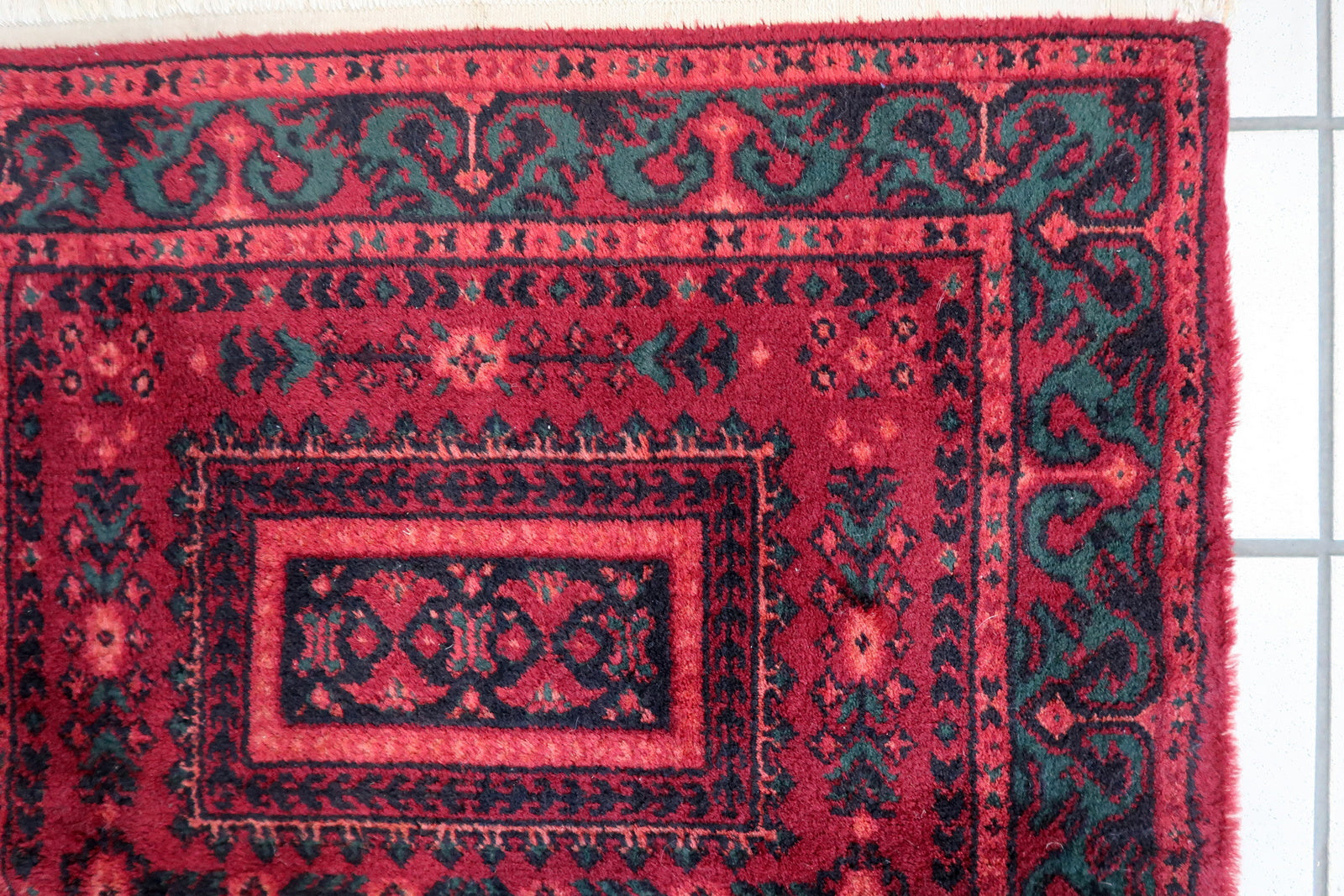 Vintage German Baluch style rug 1960s