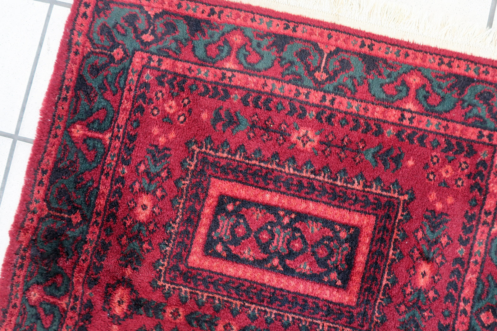 Vintage German Baluch style rug 1960s