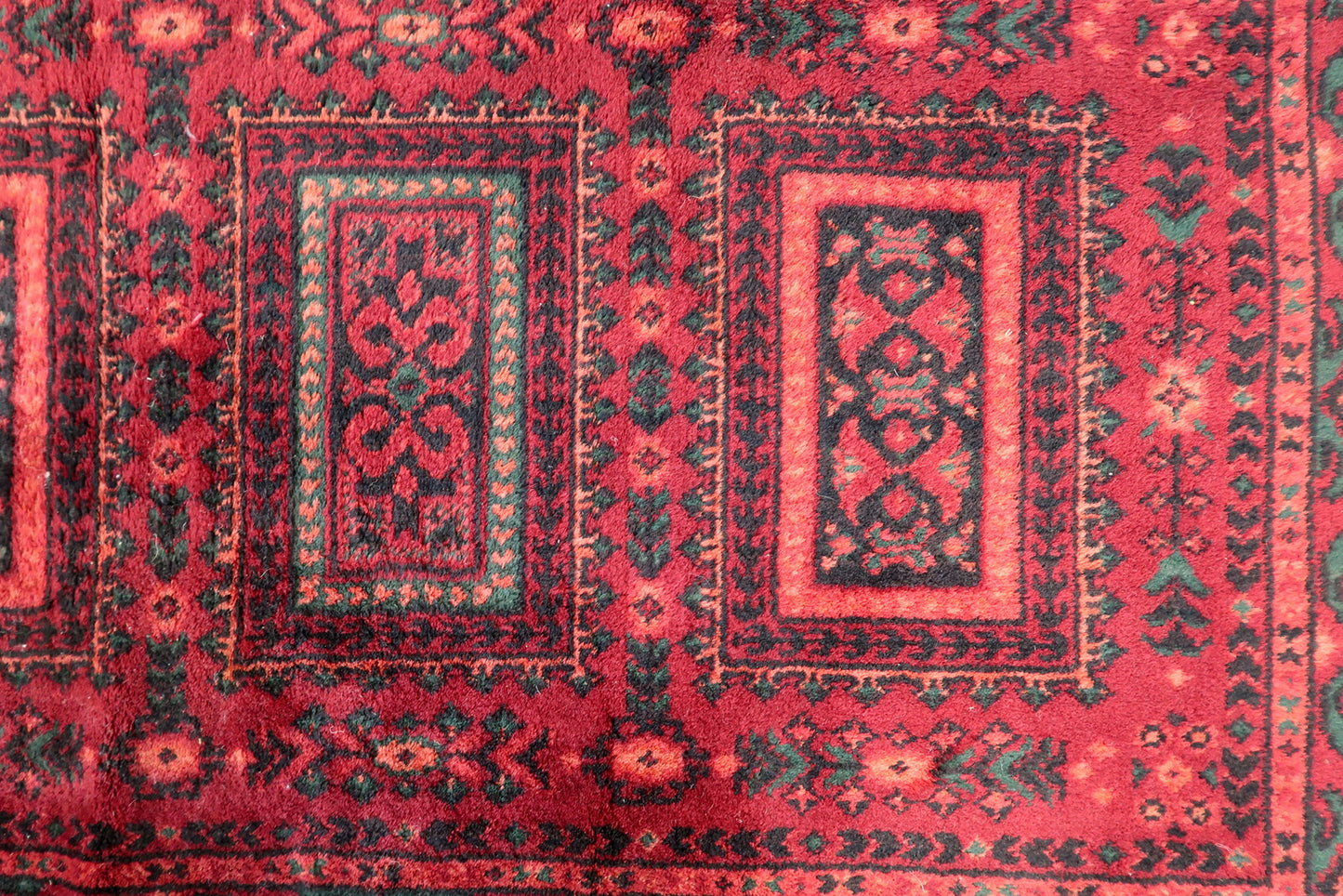 Vintage German Baluch style rug 1960s