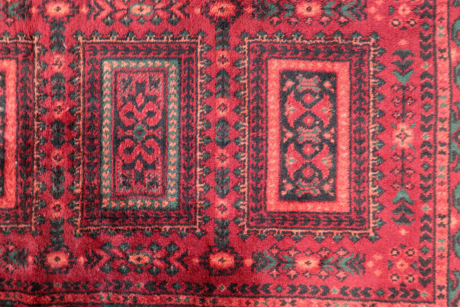 Vintage German Baluch style rug 1960s