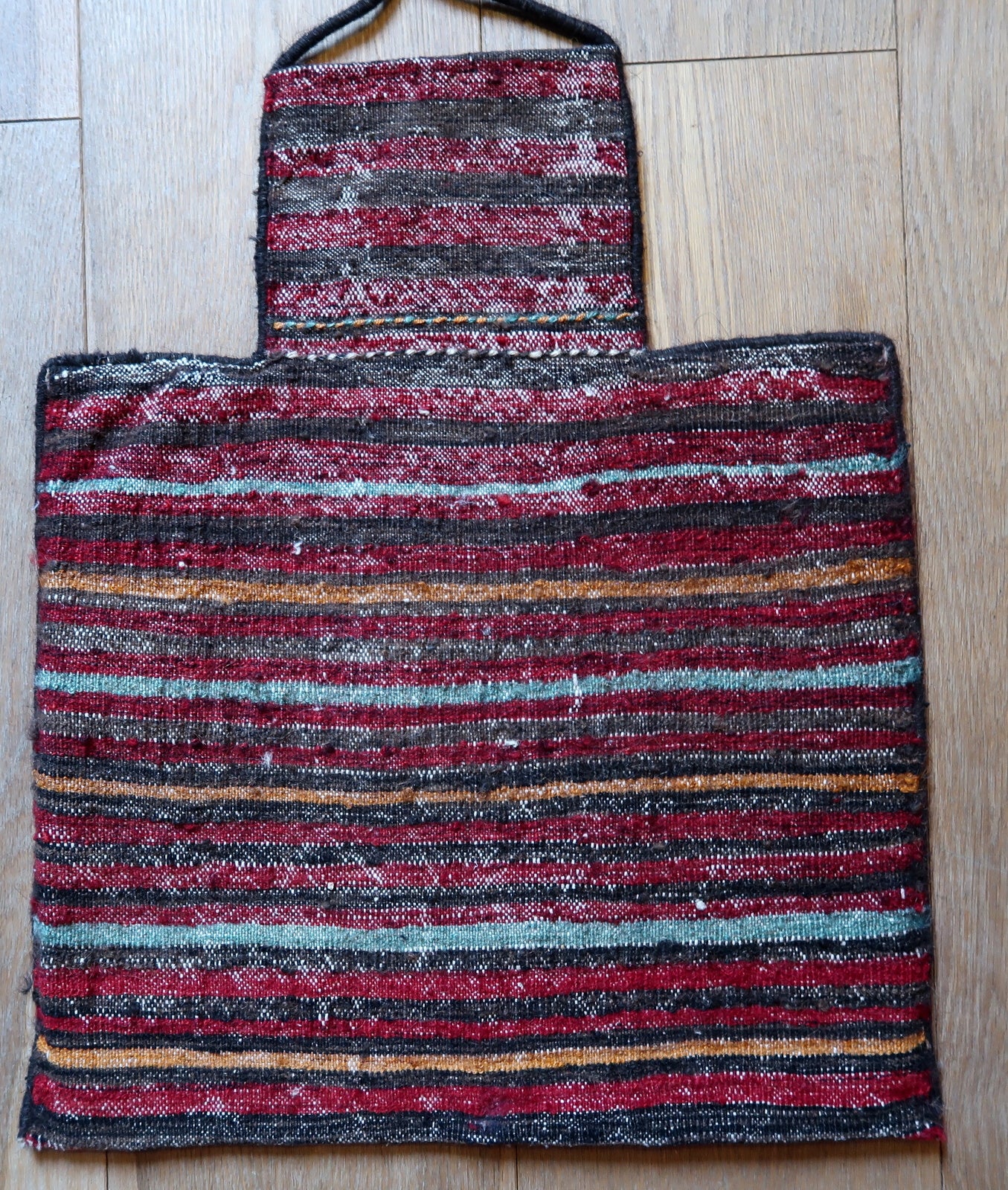 Handmade vintage Afghan Baluch salt bag 1970s