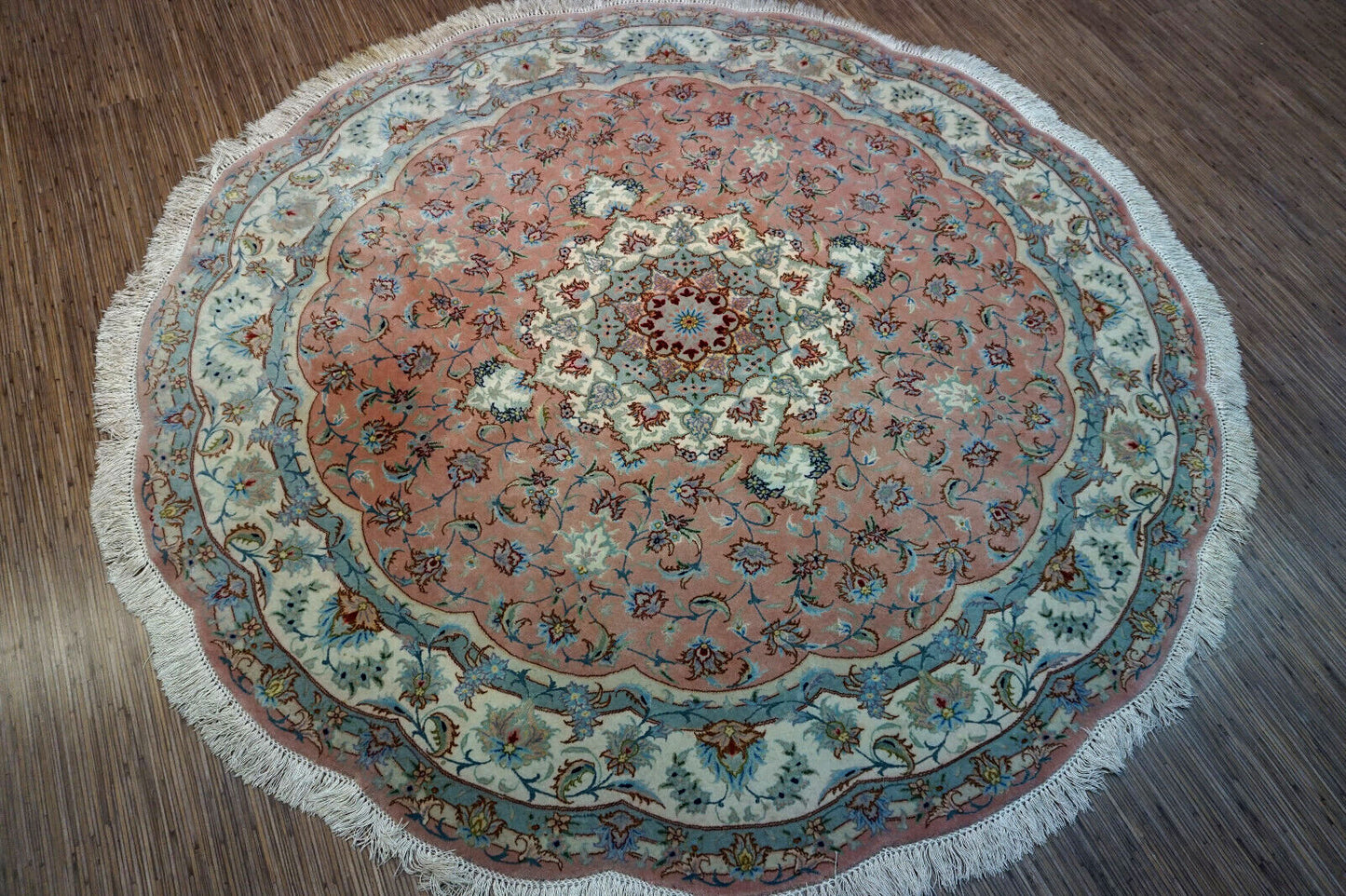 Antique Middle Eastern Round Rug