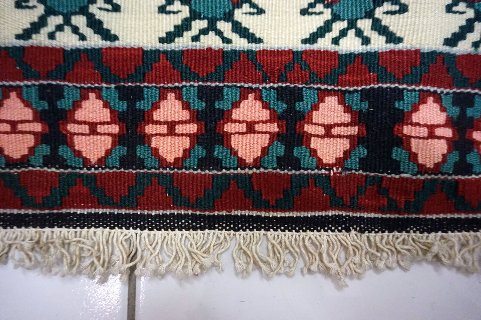 High-quality vintage rug in excellent condition from the 1970s