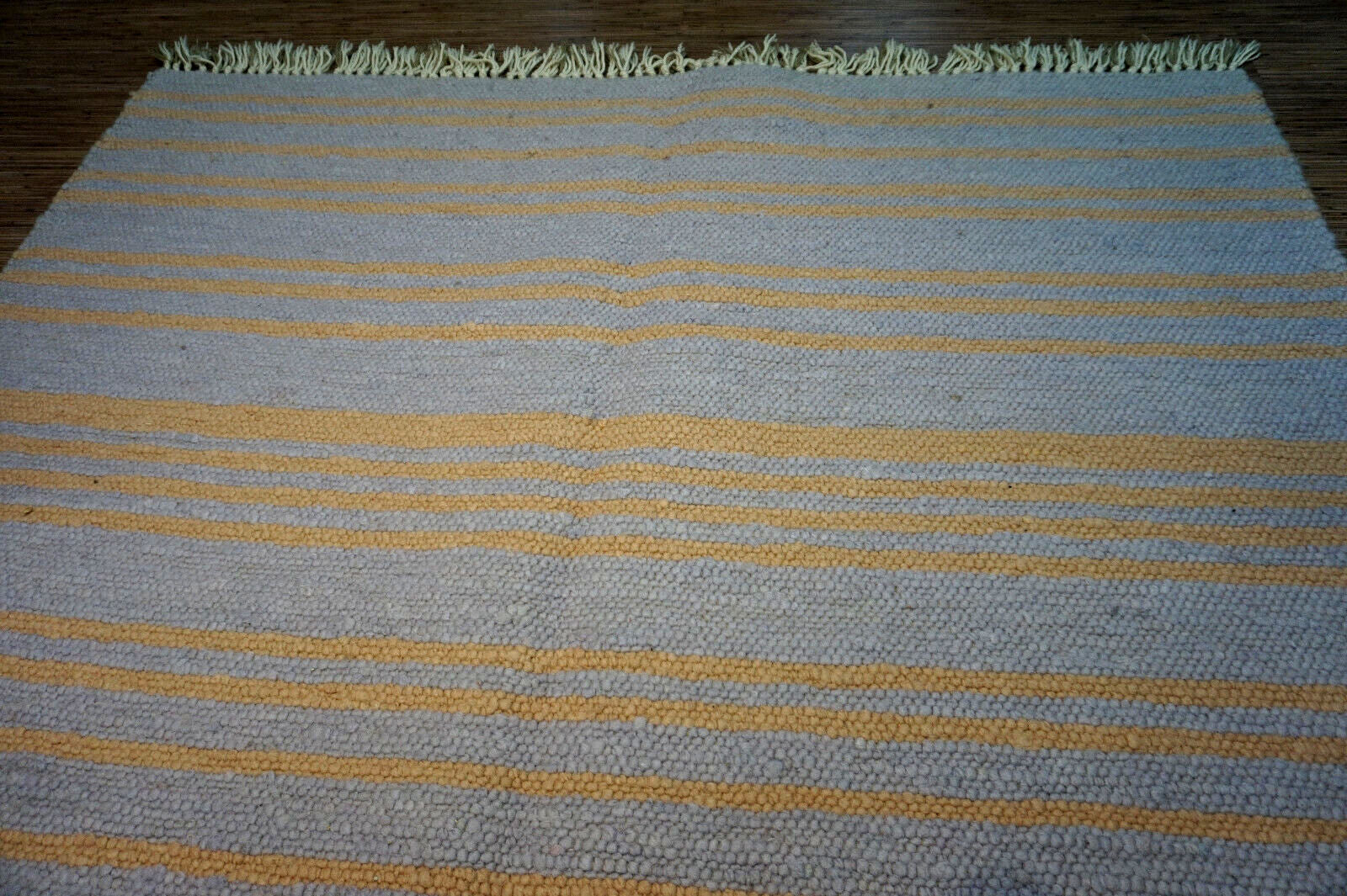  Vintage Indian Dhurri kilim rug