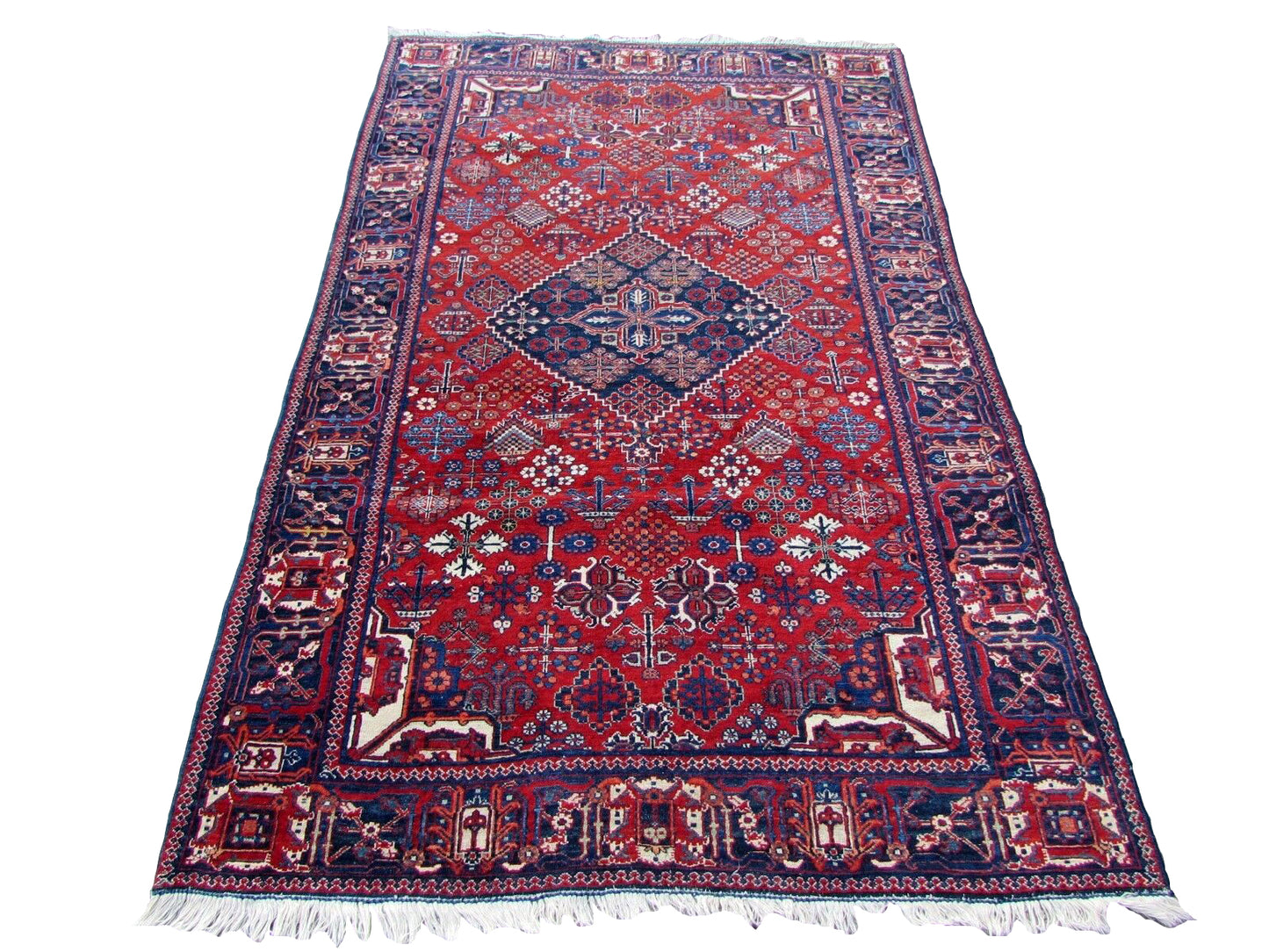 Handmade antique Persian Joshagan rug 1920s